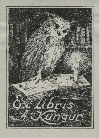 Ex libris A. Kungur 