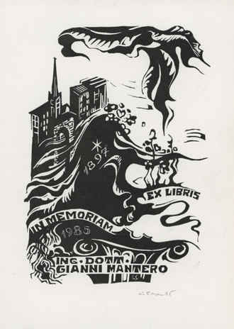 Ex libris in memoriam ing. dott. Gianni Mantero