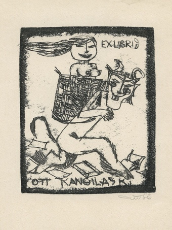 Ex libris Ott Kangilaski 