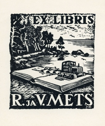 Ex libris R. ja V. Mets 