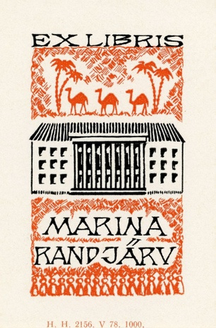 Ex libris Marina Randjärv 