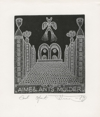 Ex libris Aime & Ants Mölder 