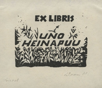 Ex libris Uno Heinapuu 