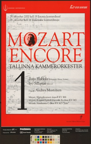 Mozart Encore 1 : Tallinna Kammerorkester 