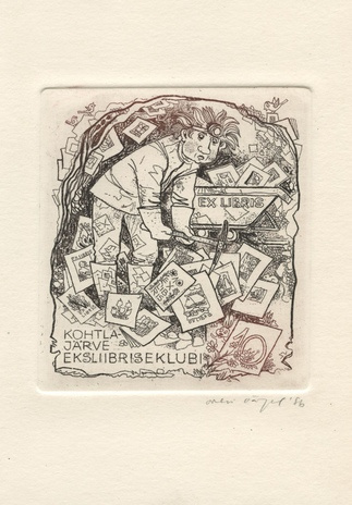 Ex libris Kohtla-Järve Eksliibriseklubi 10