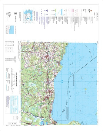 Ühendoperatsioonide kaart. N 35-2, Rakvere : Estonia, Russia 