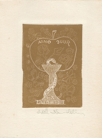 Aino Juur ex libris 