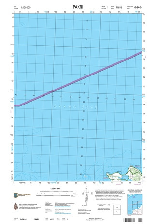 O-34-24 Pakri : Eesti = Estonia 1:100 000 