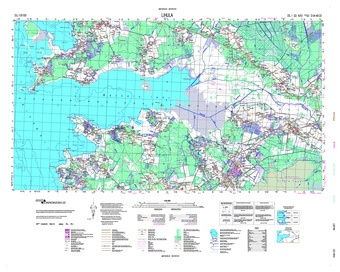 O-34-48-CD Lihula : Eesti = Estonia 1:50 000 