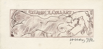 Ex libris A. Collart 