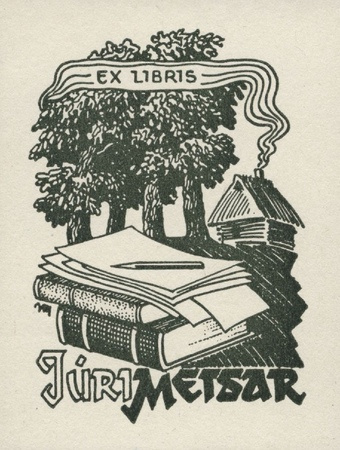 Ex libris Jüri Metsar 