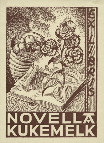 Ex libris Novella Kukemelk 