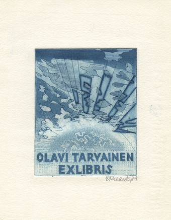 Olavi Tarvainen ex libris 