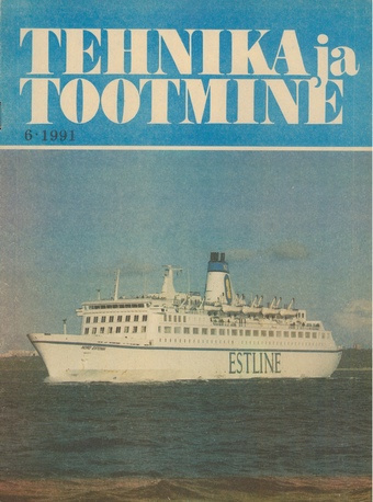 Tehnika ja Tootmine ; 6 1991-06