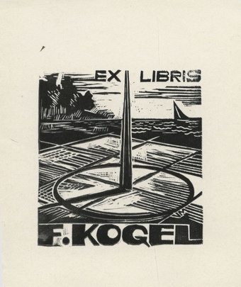 Ex libris F. Kogel 