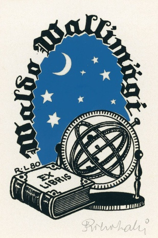 Waldo Wallimägi ex libris 