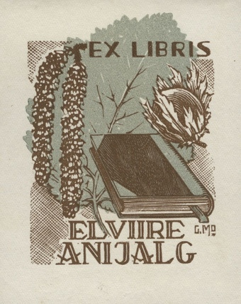 Ex libris Elviire Anijalg 