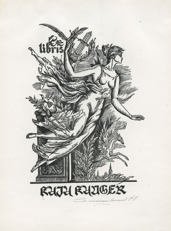 Ex libris Kaja Kanger 