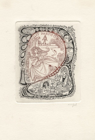 Cliff Parfit ex libris 