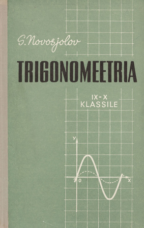 Trigonomeetria : keskkooli IX-X klassile 