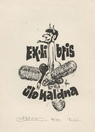 Ex-libris Ülo Kaldna 