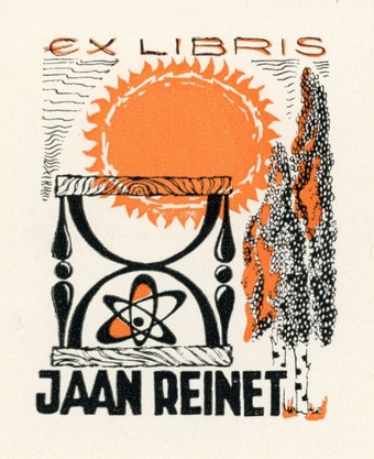 Ex libris Jaan Reinet 