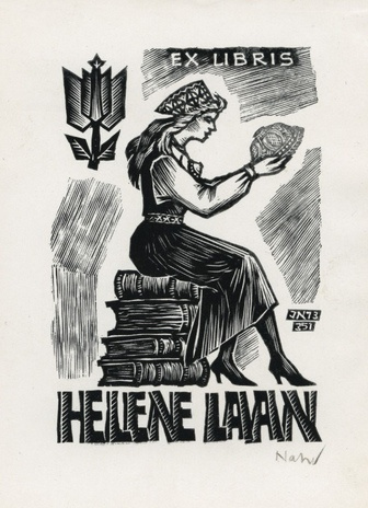 Ex libris Helene Laan 