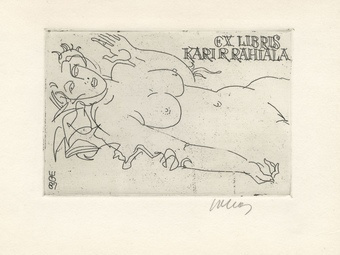 Ex libris Kari R Rahiala 