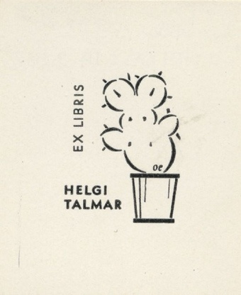 Ex libris Helgi Talmar 