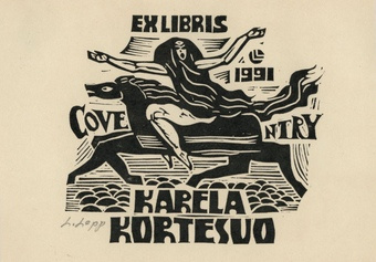 Ex libris Karela Kortesuo 