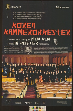 Korea Kammerorkester : Min Kim, Ab Koster 
