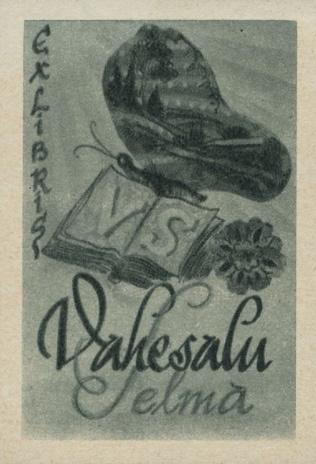 Ex libris Selma Vahesalu 