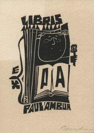 Ex libris Paul Ambur 