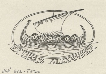 Ex libris Alexander 