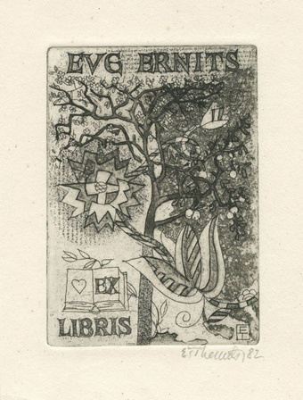 Eve Ernits ex libris 