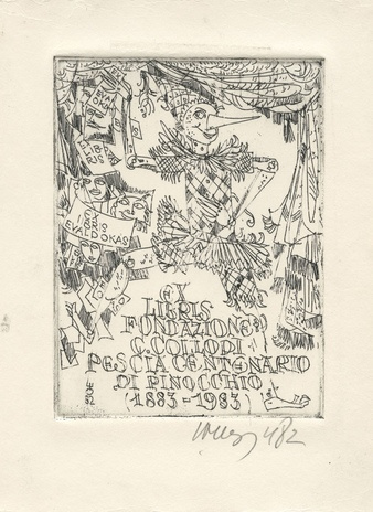 Ex libris fondazione C. Collodi  