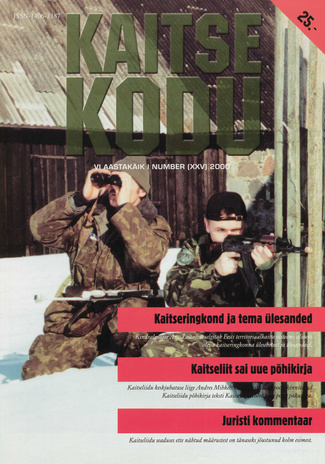 Kaitse Kodu ; 1 (25) 2000-02