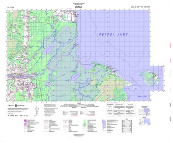 O-35-55-CD Varnja : Eesti = Estonia 1:50 000 