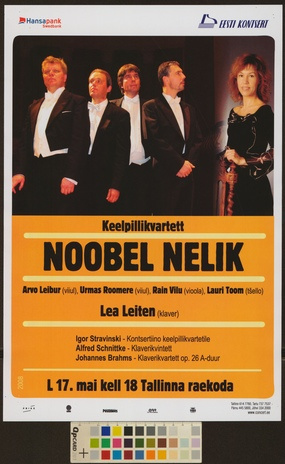 Keelpillikvartett Noobel Nelik, Lea Leiten