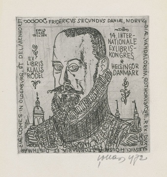 Ex libris Klaus Rödel 