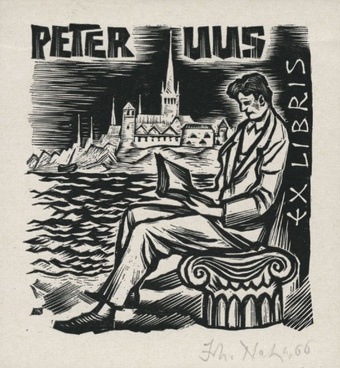 Peter Uus ex libris 