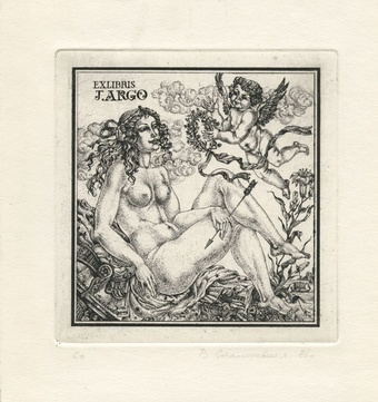 Ex libris J. Argo 