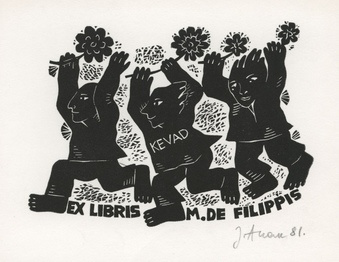 Ex libris M. de Filippis 