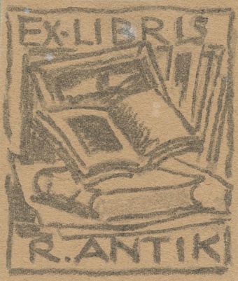 Ex libris R. Antik 