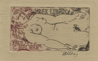 Ex libris Paul G. Becker 