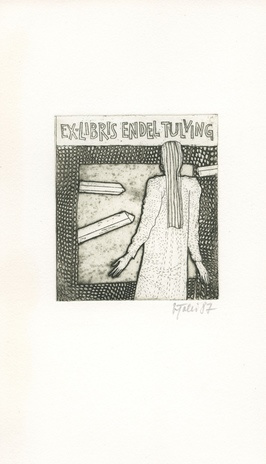 Ex libris Endel Tulving 