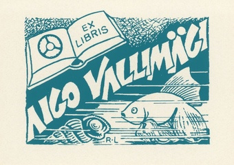 Ex libris Aigo Vallimägi 
