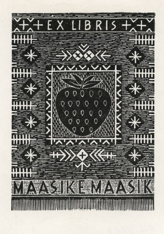Ex libris Maasike Maasik 