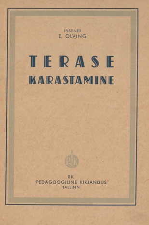 Terase karastamine