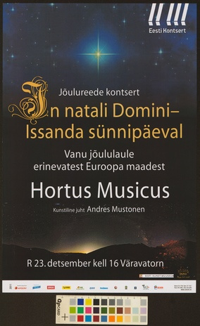 Hortus Musicus : in natali Domini 